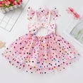 thumbnail image 3 of IDOPIP Baby Girls Tutu Dress Summer Sleeveless Ruffle Tulle Sundress Backless Party Princess Dresses, 3 of 7