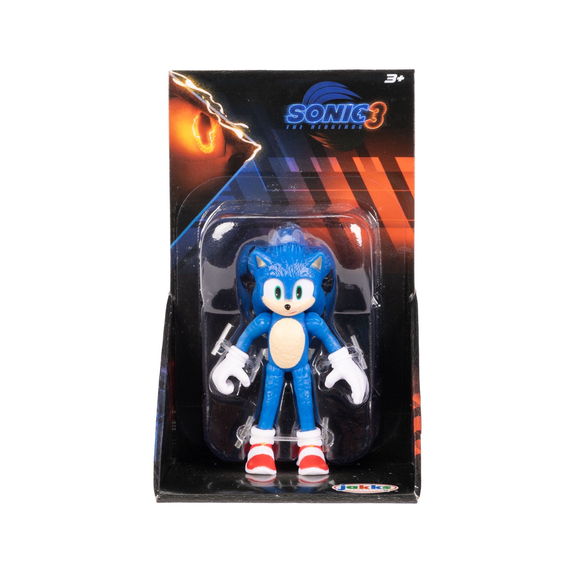 Sonic The Hedgehog 3 Movie 2.5 inch Action Figure with 5 Points of Articulation