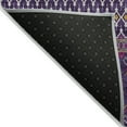 thumbnail image 3 of Addison Rugs Chantille Indoor/Outdoor Transitional Boho Purple Washable Round Rug, 8' x 8', 3 of 6