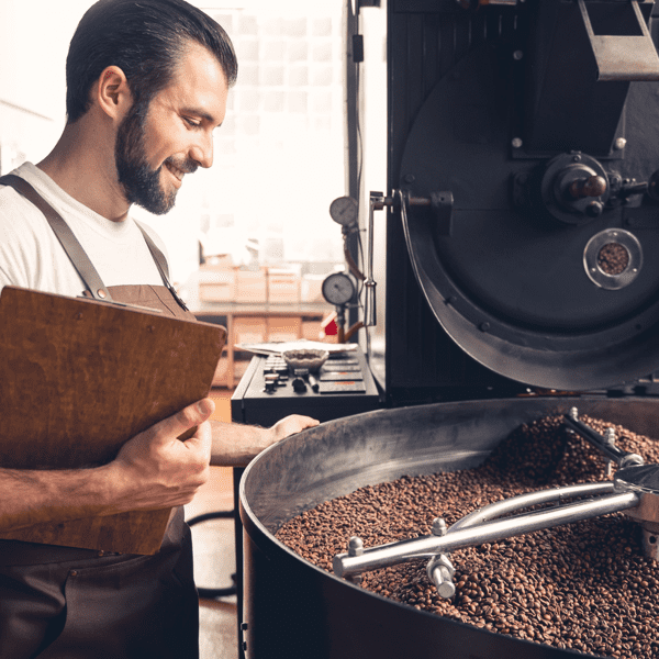 Volcanica Coffee Low Acid Decaf Coffee, Ground, Blend of Natural Low Acidic Coffee, Fresh Roasted, 16 oz