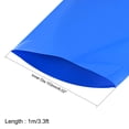 thumbnail image 3 of Uxcell Battery Wrap 9.45" Width 39.37" Heat Shrink Tube Wraps for Big Battery Pack Blue, 3 of 5