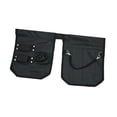 thumbnail image 2 of Bolsa de herramientas para electricista, bolsa de jardinería multiusos, de herramientas para cinturón, ligera, con múltiples bolsillos, color negro,, 2 of 8