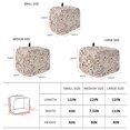 thumbnail image 6 of Toaster Cover 4 Slice, Orange Botanical Dustproof Bakeware Oven Protector with Top Hook, Fall Floral Vintage Pastoral Waterproof Small Kitchen Appliance Toasters Dust Cover, 12"x11"x8", 6 of 9