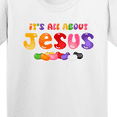 thumbnail image 4 of Inktastic Jelly Bean Jesus Youth T-Shirt, 4 of 5