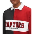 thumbnail image 3 of Men's Tommy Jeans Black/Red Toronto Raptors Ronnie Rugby Long Sleeve T-Shirt, 3 of 3