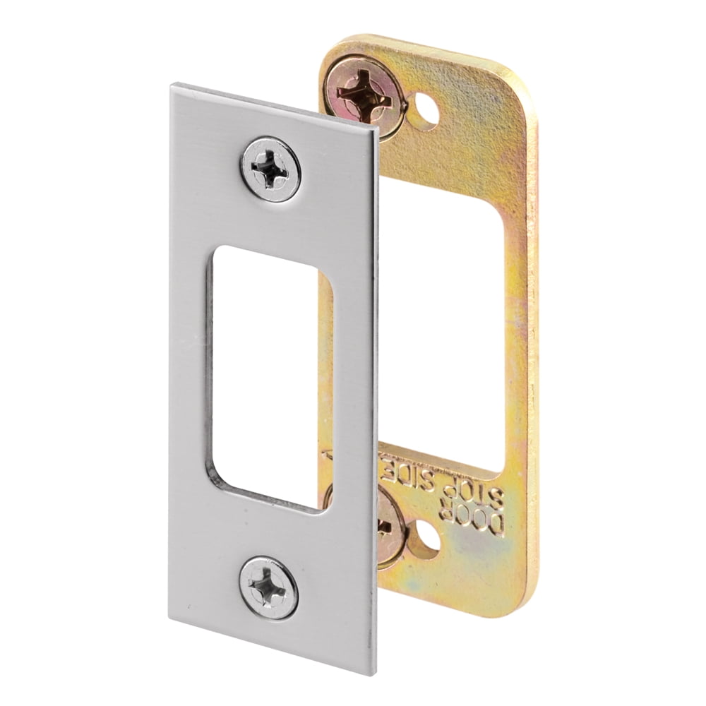 Security Deadbolt Strike, for Use with Wood Or Metal Doorjambs, 2-3/4