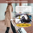thumbnail image 5 of Steamer for Clothes,1200W Powerful Handheld Garment Steamer,2 Levels Steaming,20s Heat-up,180ml Detachable Water Tank for Home & Travel, 5 of 11