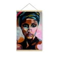 thumbnail image 1 of Awkward Styles Wooden magnetic poster Hanger Frame - African Woman Canvas Photo Picture Poster Artwork Print for Framing Hanging Kit Wooden Poster Hanger Dowel, 1 of 4