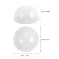 thumbnail image 4 of 4 piezas de tocados para pelucas de muñecas, cubiertas fijas de silicona para pelucas fijas específicas para muñecas, cubiertas seguras para pelucas, suministros para muñecas DIY, 4 of 7