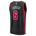 thumbnail image 3 of Men's Fanatics Alex Caruso Black Chicago Bulls Fast Break Jersey - City Edition, 3 of 3