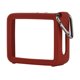 thumbnail image 2 of SUSUchens - Funda protectora impermeable y antiimpacto para altavoz Bluetooth, de silicona, con hebilla, para JBL GO2, color rojo vino, 2 of 8
