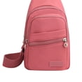 thumbnail image 2 of Bolso bandolera para mujer Moda para mujer Bolso de mano en el pecho Bolsillo en la cintura (Rosa) Tmvgtek Para Estrenar, 2 of 3