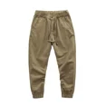 thumbnail image 2 of Pantalones cargo para hombre, pantalones grises de otoño para hombre, ropa de trabajo, ropa de harén, algodón Y2k Harajuku con estilo coreano, moda suelta Emo, 2 of 4