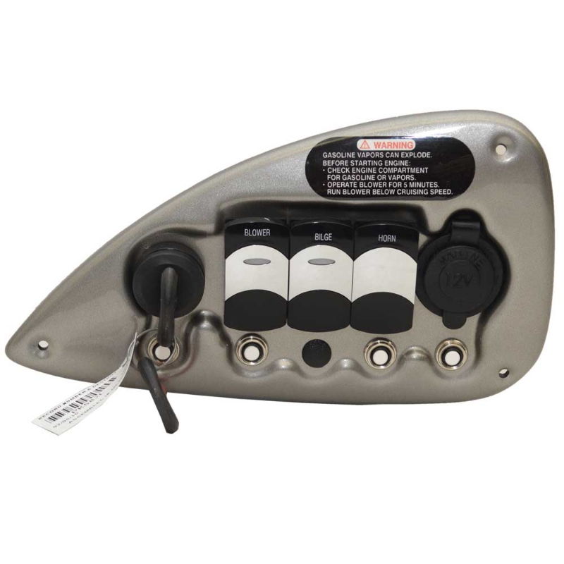 Crownline Boat Ignition Switch Panel 20998 265 SS Inboard Gray