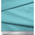 thumbnail image 3 of Soimoi Blue Cotton Cambric Fabric Artistic Geometric Print Sewing Fabric Yard 42 Inch Wide, 3 of 3