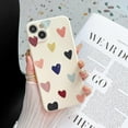 thumbnail image 3 of for iPhone 15 Plus for Women Girls Cute Design Soft Silicone Camera Protection Protective Lovely Heart Phone Case for iPhone 15 Plus, 3 of 8