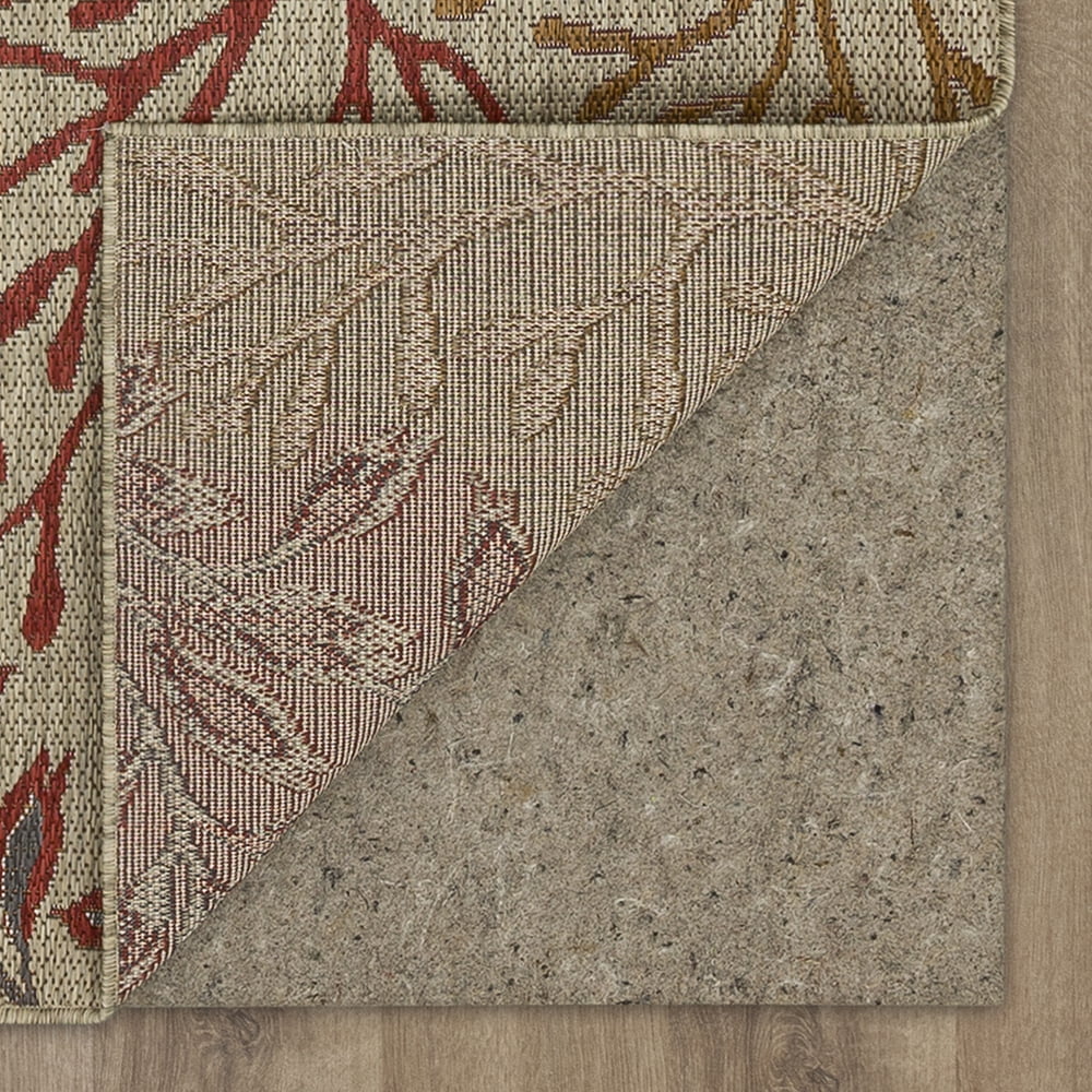 Mohawk Home Underwater Cove Outdoor Area Rug, Rust, 10' x 13'