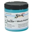 thumbnail image 1 of Sax True Flow Water Soluble Block Printing Ink - 8 Ounce Jar - Turquoise, 1 of 4