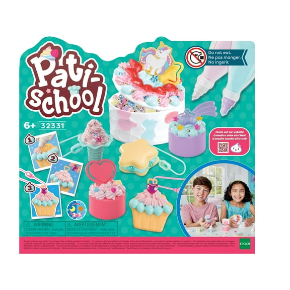 Pati School Party Creations Starter Set, Decorative Craft Kit, Ages 6 , Multicolor