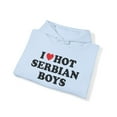 thumbnail image 4 of Serbian Boys Serbia Wife Girlfriend Husband Hoodie Gifts Sweatshirt Shirt, 4 of 4