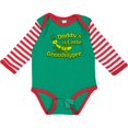 thumbnail image 3 of Inktastic Grasshopper Boys or Girls Long Sleeve Baby Bodysuit, 3 of 5