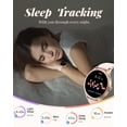 thumbnail image 3 of Reloj inteligente TOOBUR para mujer, Android/iOS, rastreador de actividad física, 3 of 9