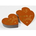 thumbnail image 4 of Inkdotpot Pack Of 100 Love Is Sweet Wedding Favor Paper Tags Craft Real Gold Foil Hang Tags, 4 of 6