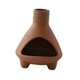 thumbnail image 3 of Incensario de Palo Santo, quemador de salvia, bandeja de cerámica para chimenea Rojo marrón, 3 of 9