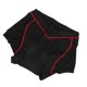thumbnail image 5 of Ropa interior para bicicleta, ropa interior negra y roja para ciclismo, pantalones cortos transpirables de secado rápido, tela de malla de Gel acolchada 5D, ropa interior deportiva para montar 2XL, 5 of 10