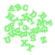 thumbnail image 5 of Juguete Magnéticas CUTICAT Engomada A ~ Z Herramienta de Cocina de Refrigedor Educativo para Bebés Verde Alfabeto de juguete para nevera, 5 of 8