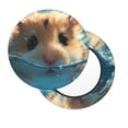 thumbnail image 2 of Disketp Cute Swimming Guinea Pig Funda Redonda para Taburete, Funda de Cojín para Silla de Bar Suave y Elástica-12 inch, 2 of 7