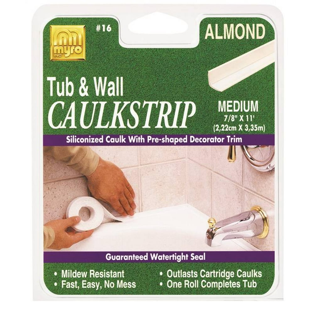 HOMAX PRODUCTS 2404/166PK ALMD TUB CAULKSTRIP