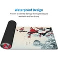thumbnail image 3 of Sakura Watercolour Cherry Blossom Gaming Mouse Pad 31.5×11.8inch with Stitched Edges Extended Waterproof Desk Pads Non-Slip Rubber Base Large Keyboard Mat Computer Game Mousepad for Work/Office/Home, 3 of 6