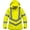 Yellow, variant on Portwest LW70 Women's Hi Vis Reflective Waterproof Rain Jacket Yellow, X-Large