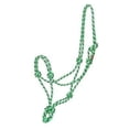 thumbnail image 2 of Gatsby Cowboy Rope Halter Horse Lime Green/Black, 2 of 2