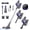 Purple, variant on Lazyswan Cordless Vacuum 28KPA 45Mins Lightweight Stick Vacuum for Home Carpet Hardwood Pet Hair