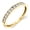 White or Yellow, variant on 10k Solid White or Yellow Gold Channel Wedding Band Ring