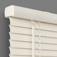 thumbnail image 4 of Lumino 1" Vinyl Cordless Room Darkening Mini Blinds, Alabaster, 23"W x 60"L, 4 of 4