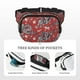 thumbnail image 5 of Fotbe Dragons2 Cangurera Cuadrada con Estampado de Doble Capa, Bolsa de Cintura Ajustable Mini para Hombres y Mujeres, 5 of 9