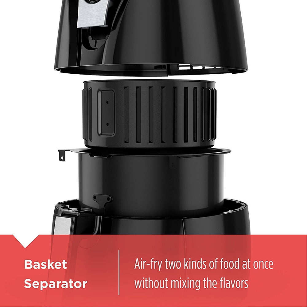 Black+Decker HF110SBD 2-Liter Oil Free Air Fryer Review 