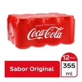 thumbnail image 1 of Refresco Coca Cola   12 latas de 355 ml c/u, 1 of 1