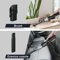 thumbnail image 6 of YURIKO Handheld Cordless Vacuum Cleaner, Lightweight Powerful Suction for Car Pet Home Cleaning, 6 of 8