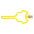 thumbnail image 1 of YSNOOWE Clip Porta Bolsas Para Excrementos De Perro Color Amarillo Ideal Para Paseos Y Viajes, 1 of 7
