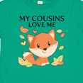 thumbnail image 4 of Inktastic My Cousins Love Me- Little Fox Boys or Girls Toddler T-Shirt, 4 of 5