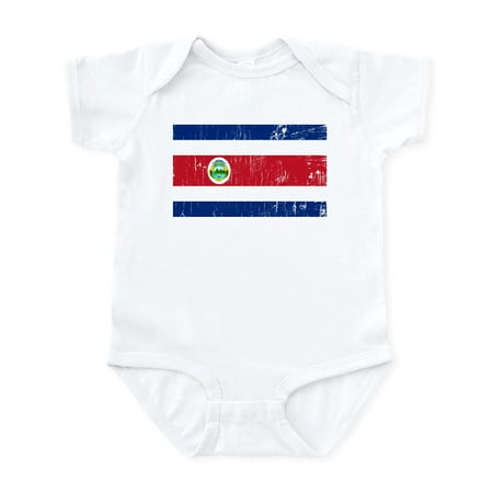 

CafePress - Vintage Costa Rica Infant Bodysuit - Baby Light Bodysuit Size Newborn - 24 Months