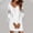 White, variant on Gspmoly Women Dresses, Women'S Sexy Solid Long Sleeve V-Neck Lace Splicing Dresses Women'S Formal Dresses Deals of The Day