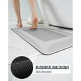thumbnail image 4 of Alfombra de baño SIXHOME, de secado rápido, con respaldo de goma absorbente, 4 of 7