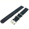 Seiko Original Nylon Watch Strap Black Fits 18mm Models SNK809, SNK805, SNK807, SNK813