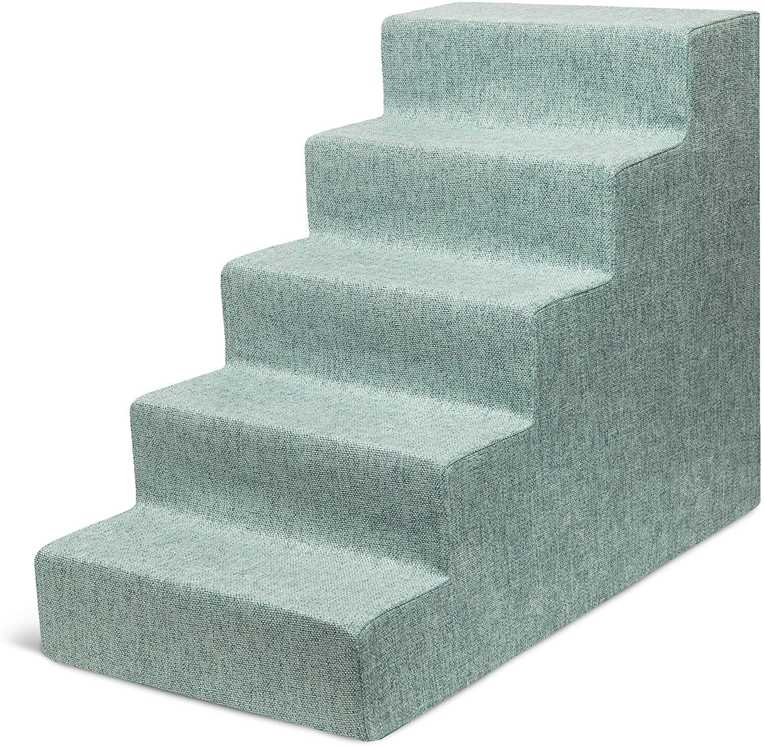 Made in USA Pet Steps/Stairs with CertiPUR-US Certified Foam for Dogs & Cats by Best Pet Supplies 
