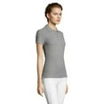 thumbnail image 3 of SOLS Womens People Pique Short-Sleeved Polo Shirt, 3 of 4